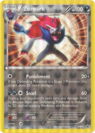 Zoroark (BW19) (Jumbo Card) [Black & White: Black Star Promos]