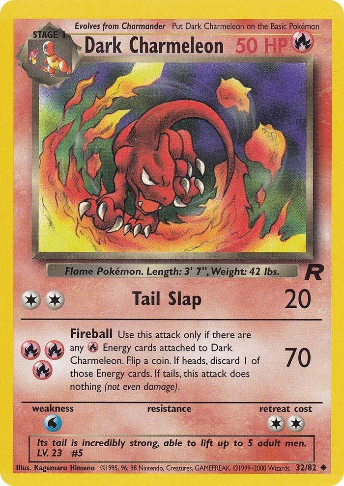 Dark Charmeleon (32/82) [Team Rocket Unlimited]