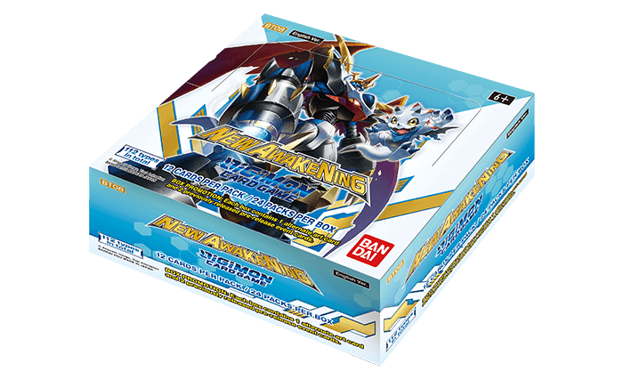 Digimon Card Game - New Awakening / New Hero Booster Display