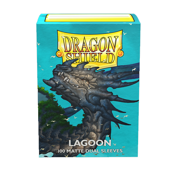 Dragon Shield: Dual Matte Sleeves (100) - Lagoon