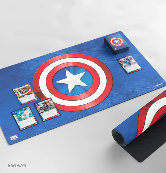 Gamegenic: Marvel Champions Game Mat - Captain America