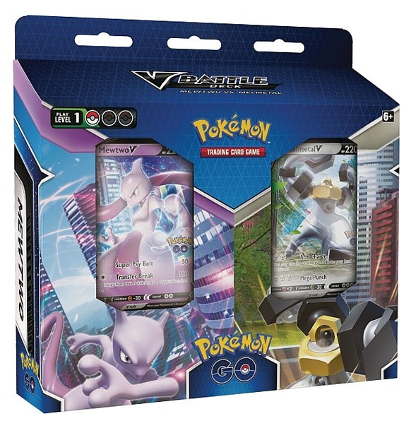 Pokemon GO: Mewtwo V vs Melmetal V - Battle Deck Bundle