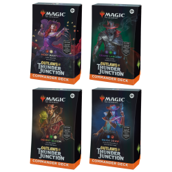 Magic the Gathering - Outlaws of Thunder Junction - Commander Deck Bundle