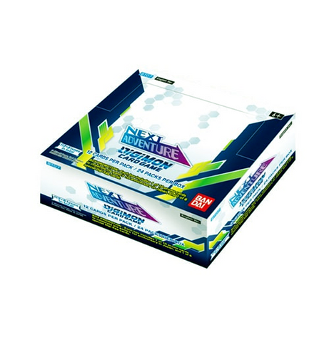 Digimon Card Game - Next Adventure Booster Display