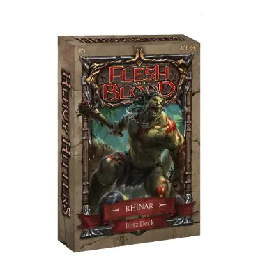 Flesh and Blood TCG: Heavy Hitters - Rhinar Blitz Deck