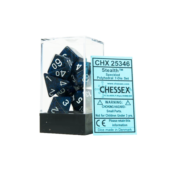 Speckled – Polyhedral Stealth™ 7-Die Set