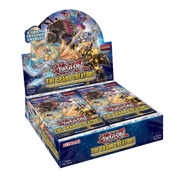 Yu-Gi-Oh! The Grand Creators - Booster Display