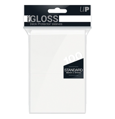 Ultra PRO PRO-Gloss Standard Deck Protector sleeves - Clear (100)