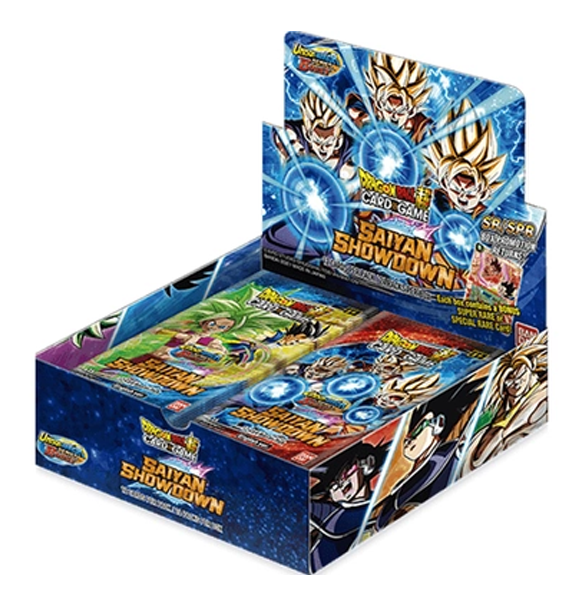 Dragon Ball Super Card Game - Unison Warrior Series Set 6 Saiyan Showdown Booster Display