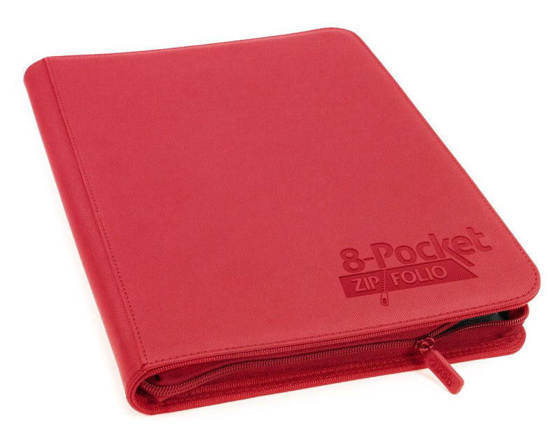 Ultimate Guard Zipfolio 320 - 16-Pocket XenoSkin™ - Red